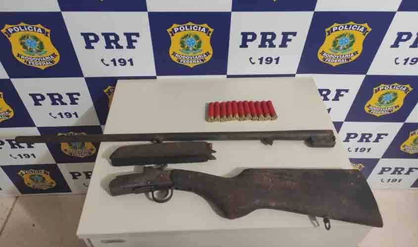 PRF apreende duas armas de fogo na noite da quarta-feira