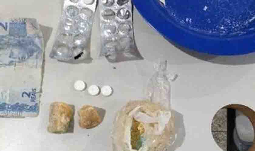 Polícia Militar prende homem por tráfico de drogas em Bom Futuro