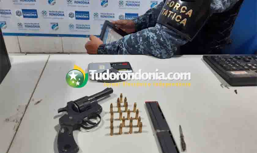 Apenado monitorado por tornozeleira é preso com revólver no Morar Melhor