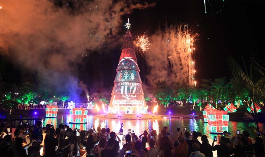 Natal no Parque da Cidade tem sorteio de motocicleta