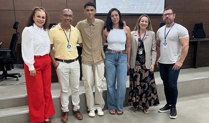 TJRO recebe primeiro estagiário surdo