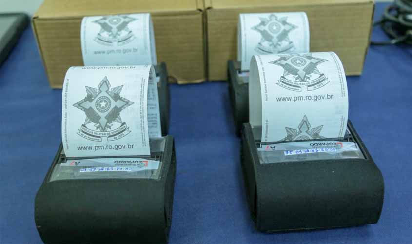 Em Cacoal, policiais militares são capacitados para o uso do Sistema Mobile