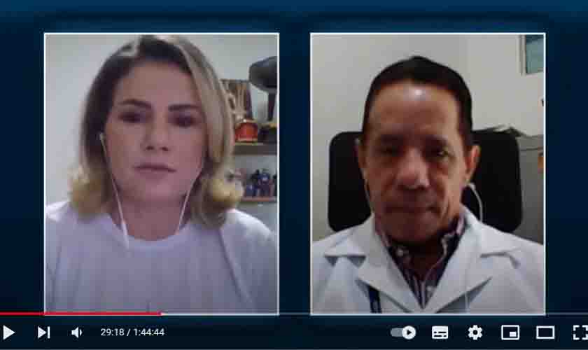 Referência em saúde no Estado, infectologista alerta sobre gravidade do cenário da covid-19 em live produzida pelo TJRO