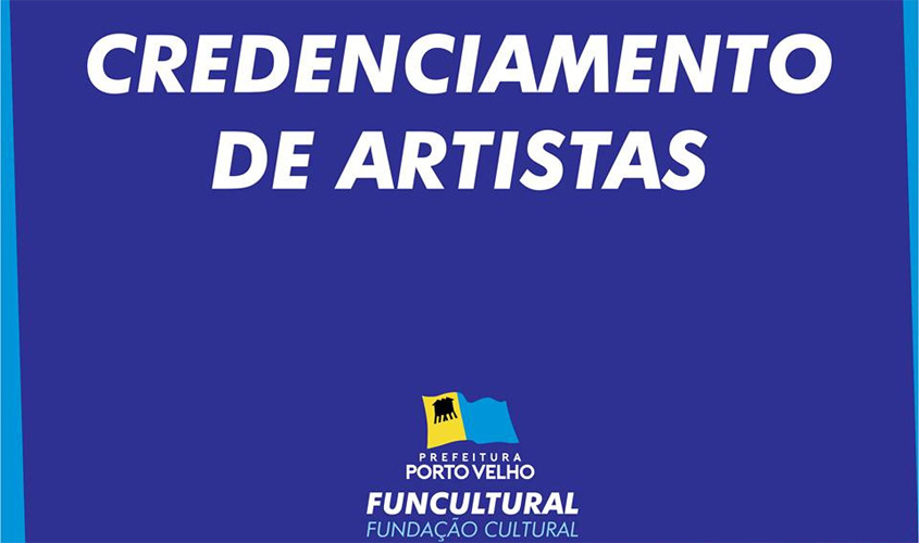 Prefeitura lança edital para credenciamento de artistas