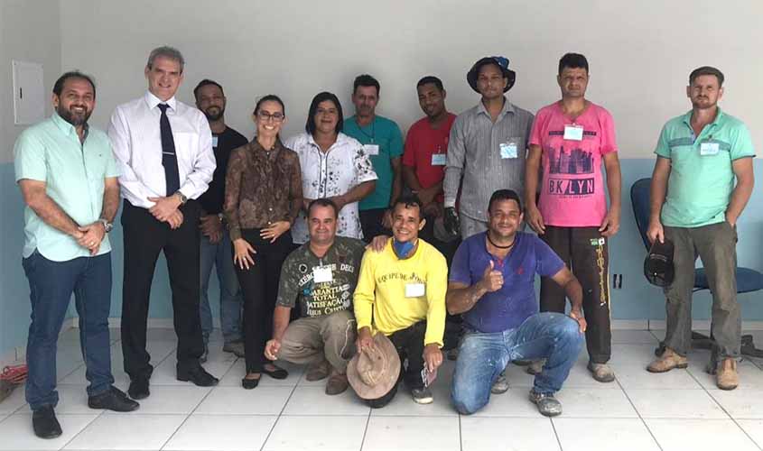 Presidente Laerte Gomes visita APAC de Ji-Paraná