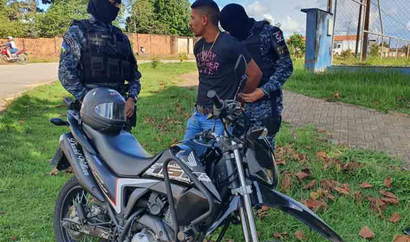 PM recaptura foragido do Estado do Acre que responde por homicídio
