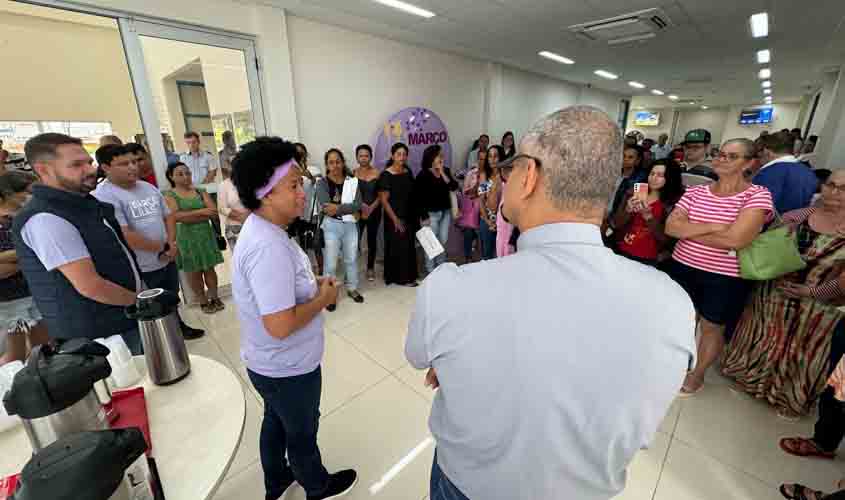 Sílvia Cristina alerta mulheres para a prevenção ao câncer do colo uterino, que é o mais letal em Rondônia