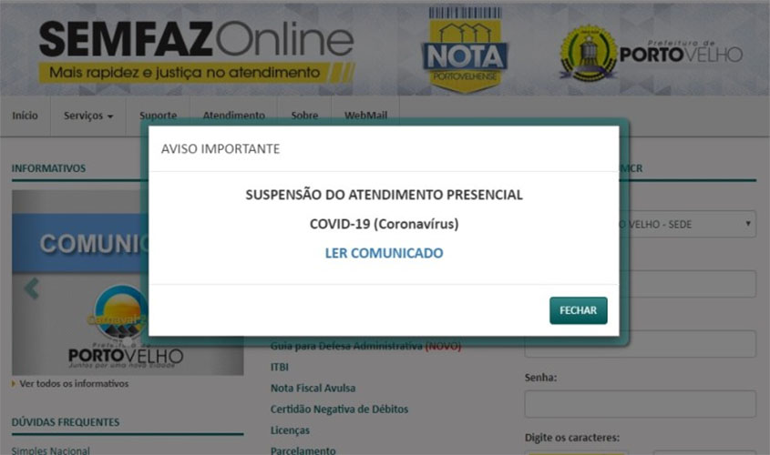 Semfaz disponibiliza várias formas de atendimento de serviços à população