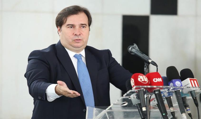 Para Maia, polêmica sobre o Fundo Eleitoral é usada para enfraquecer o Parlamento