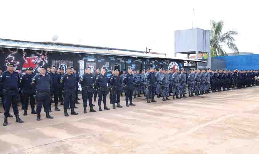 5º Batalhão da PMRO promove solenidade para a entrega de homenagens aos seus integrantes e colaboradores
