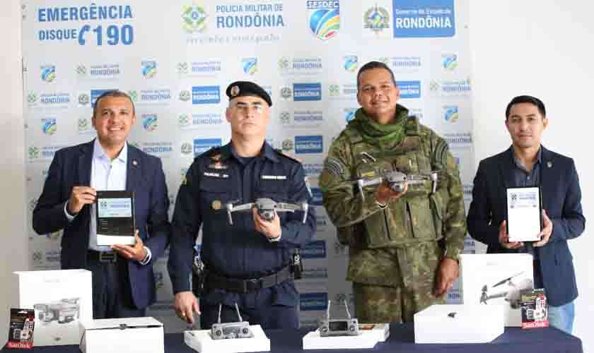 Drones auxiliarão no combate aos crimes de fronteira