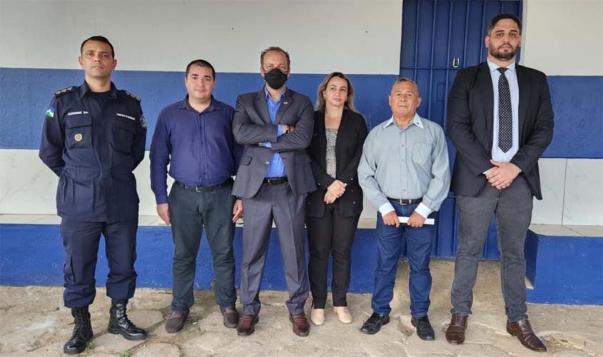 Comissão de Direitos Humanos da OAB-RO inspeciona Centro de Correição em Porto Velho