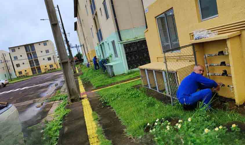 Em Porto Velho, famílias de Residencial popular recebem infraestrutura de saneamento, com água tratada e sistema de esgotamento sanitário