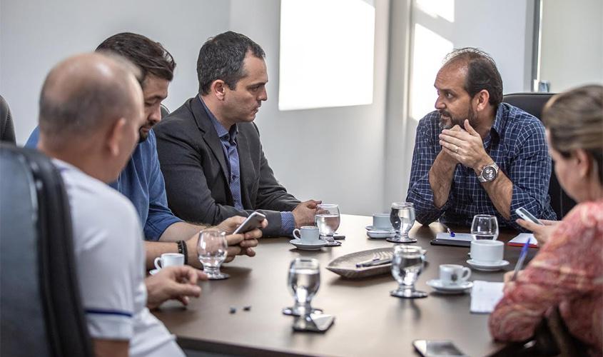 Presidente da Assembleia recebe diretoria da Sedi para tratar fortalecimento do desenvolvimento de Rondônia