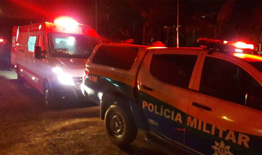 Homem espanca mulher e desfere golpe de facão no pescoço da vítima