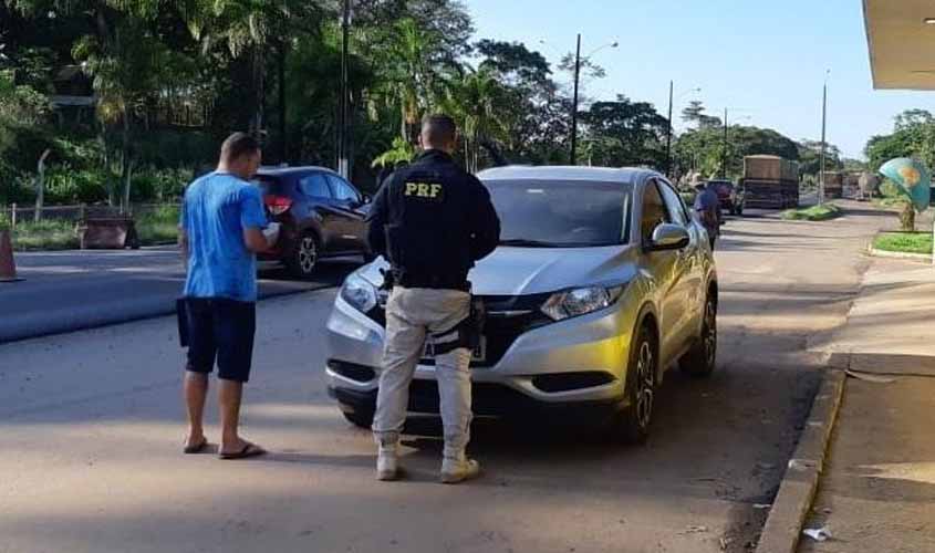 Em Ji-Paraná, PRF flagra veículo adulterado
