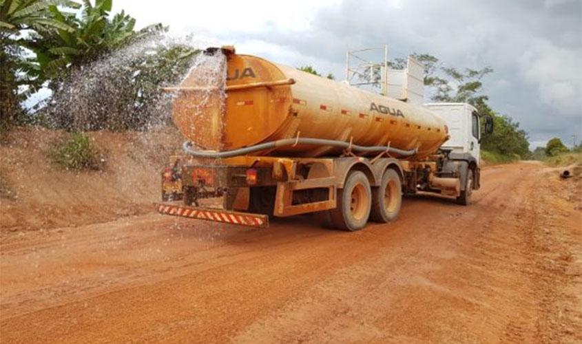 Rodovias 492 e 135 na Zona da Mata de Rondônia são recuperadas para garantir produção de café e pecuária na região