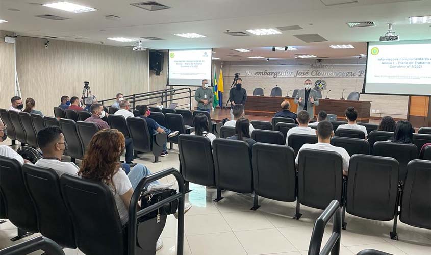 Convênio entre PJRO e Sesdec vai auxiliar no videomonitoramento institucional