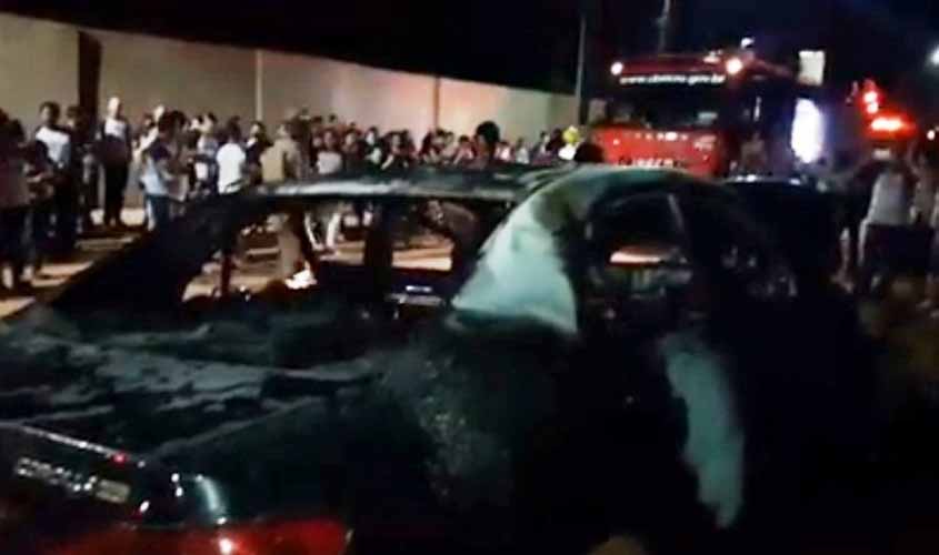 Polícia Civil indicia acusados de atear fogo em veículo de professor na zona Leste