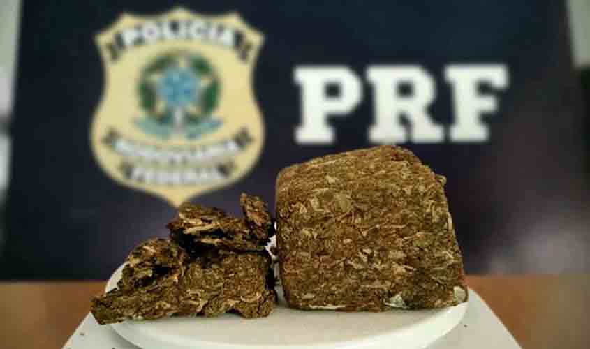 PRF apreende maconha e cocaína em Rondônia