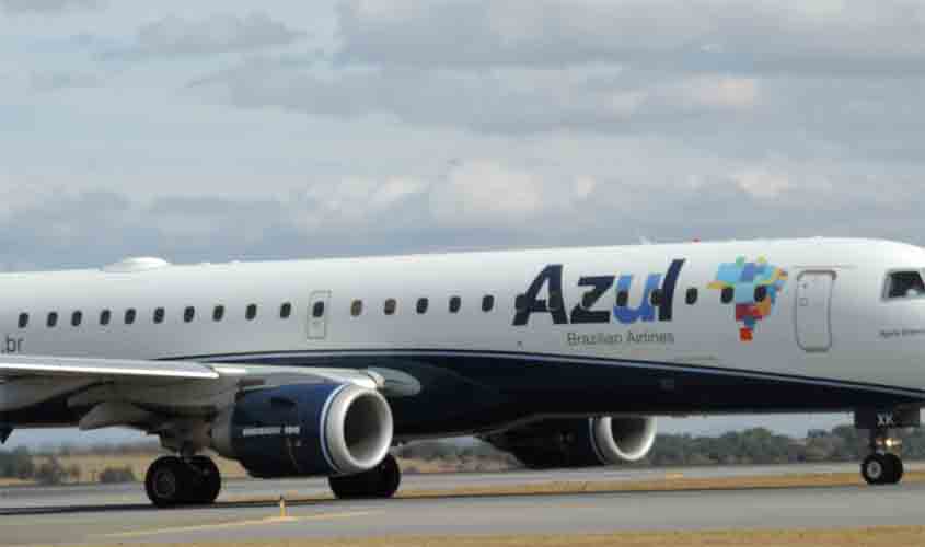 Azul volta a operar em Vilhena a partir de hoje