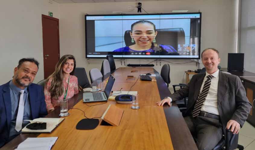 Reunião entre Corregedoria e consultores do CNJ discute metas do programa Fazendo Justiça 