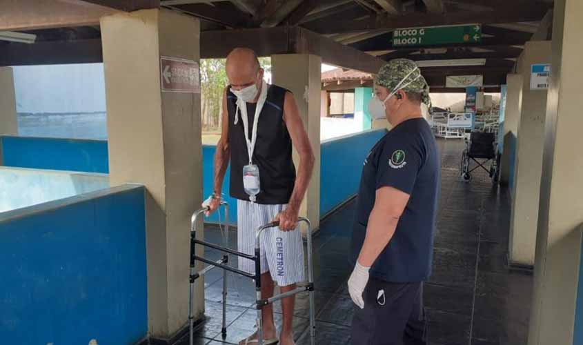 Cemetron se destaca em tratamentos de fisioterapias respiratória e motora oferecidas aos pacientes internados na UTI