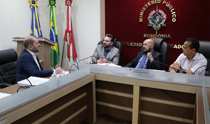 Regularização fundiária urbana e rural é tema de reunião entre MPRO e ALE-RO