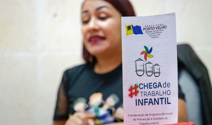 Município reforça ações de combate ao trabalho infantil durante o mês de junho
