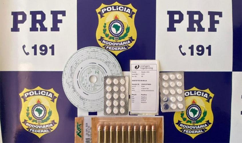 Rondônia: PRF realiza primeira prisão utilizando “drogômetro”