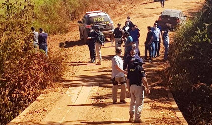 PRF encontra veículo, prende 2 pessoas e desvenda assassinato de casal de idosos de Colorado