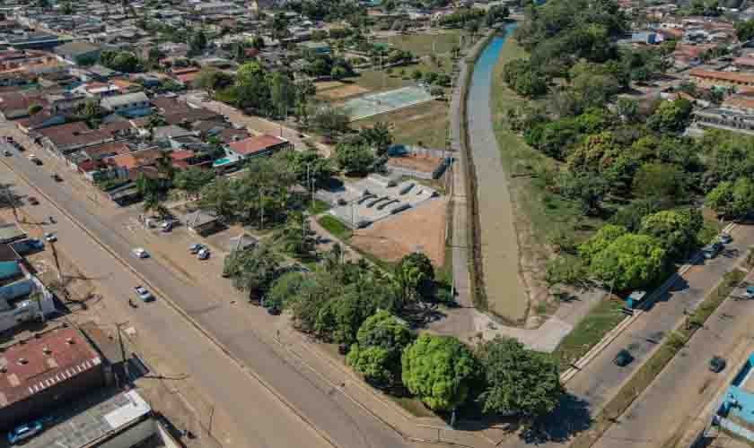 Revitalização do Parque Jardim das Mangueiras segue em ritmo acelerado
