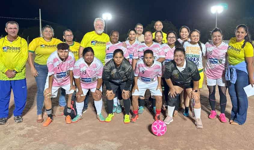 Dra. Taíssa entrega R$ 300 mil em materiais esportivos para a Associação ASFAGUAM e reforça apoio ao esporte de base