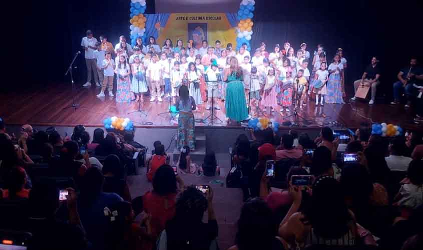 Prefeitura realiza mostra artística com 400 alunos dos Centros Municipais de Arte e Cultura Escolar