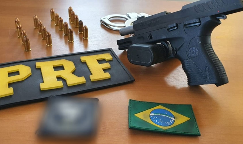 Em Porto Velho/RO, homem é detido pela PRF