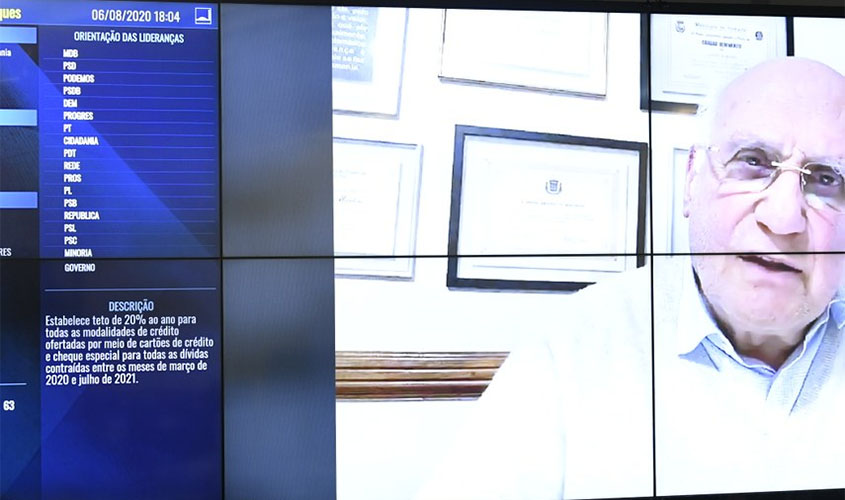 Senado aprova teto para juros de cheque especial e cartão de crédito durante a pandemia  