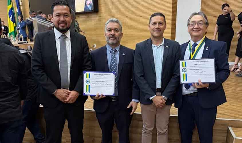 FACER prestigia sessão solene da ALE/RO e parabeniza homenageados