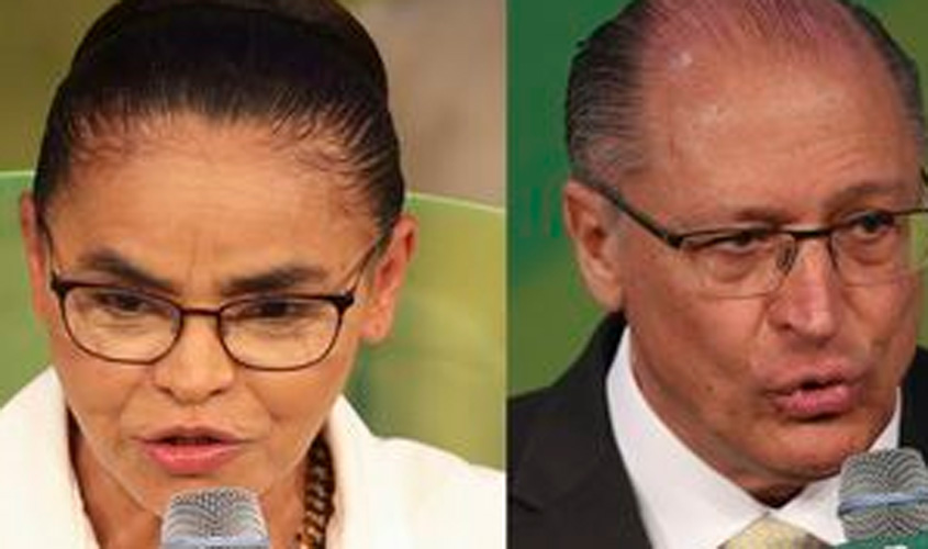 Marina Silva e Geraldo Alckmin minguam na eleição presidencial 