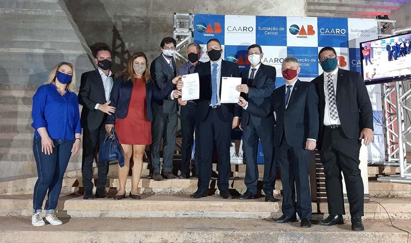 OAB retoma obra da sede da Subseção de Cacoal