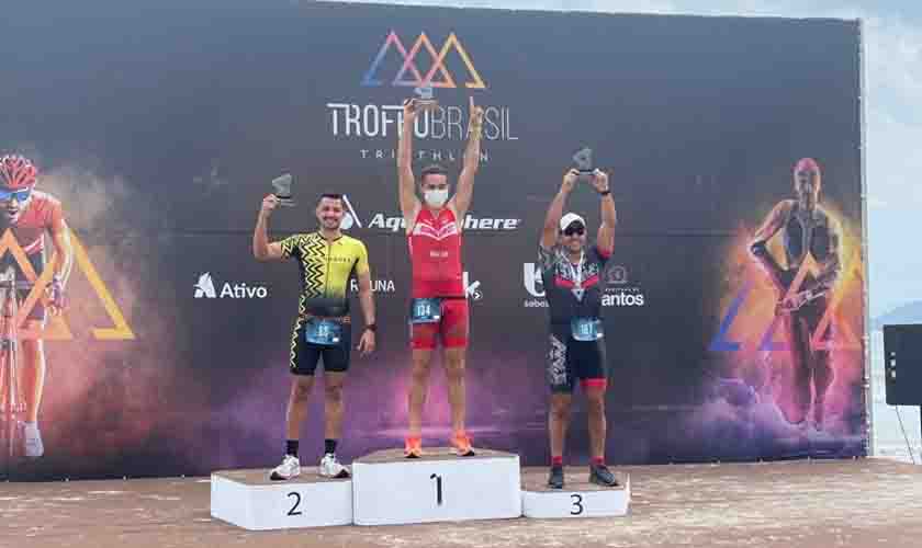 Policial Militar de Rondônia é vice-campeão em torneio nacional de Triathlon