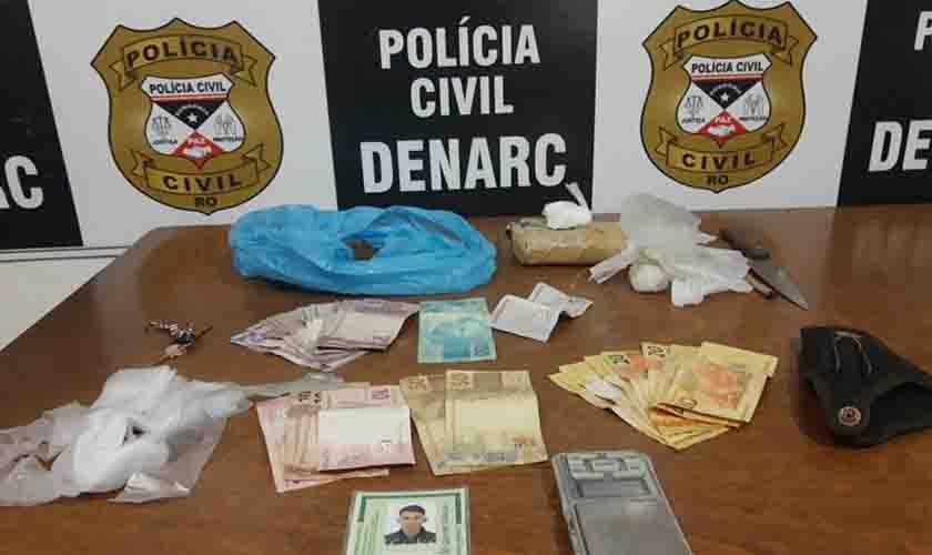 Traficante chora ao ser preso quando organizava festa do próprio aniversário em RO