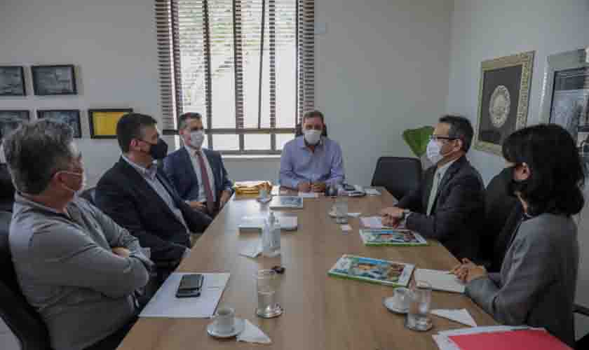 Prefeito de Porto Velho recepciona novo cônsul-geral do Japão