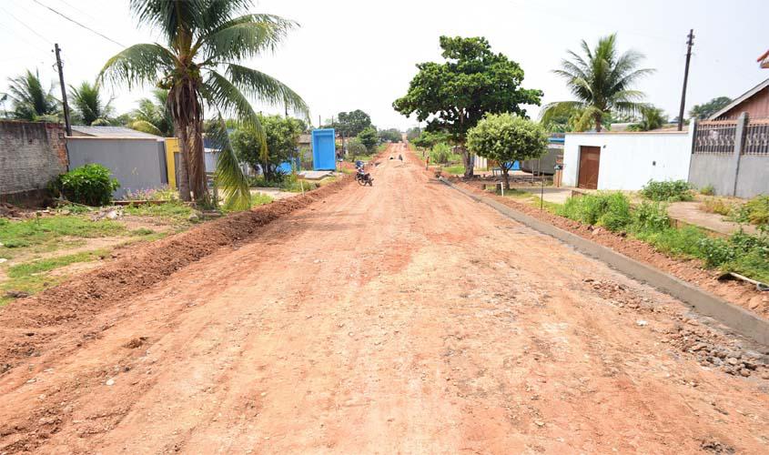 Rua Gonçalves Dias é preparada para receber bloqueteamento
