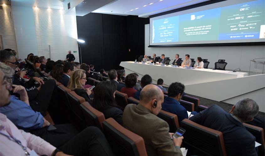 Presidente da FIERO participa do Pré-COP31 em Brasília