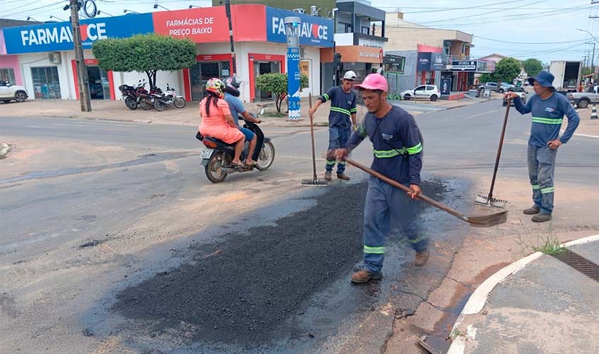 Prefeito Affonso intensifica operação Tapa-Buraco 