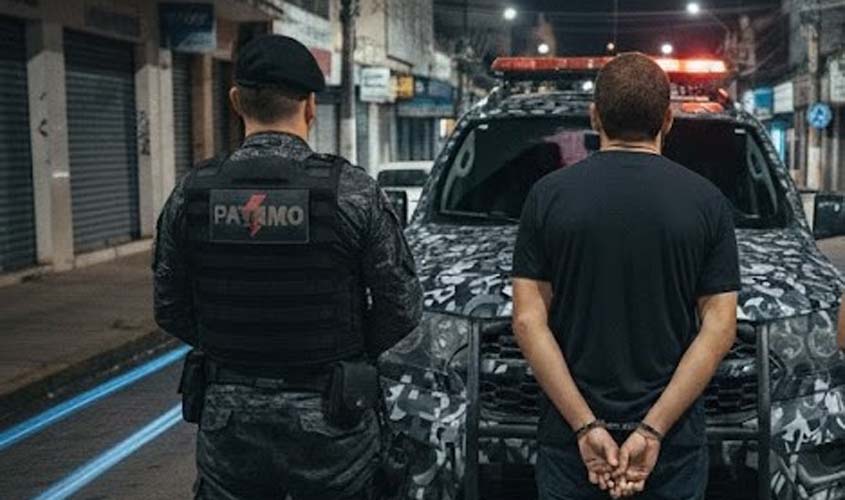 PMRO recaptura foragido da Justiça