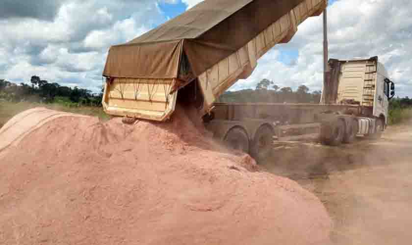 Programa “Mais Calcário” bate recorde de entrega do insumo para produtores rurais de Rondônia em 2021