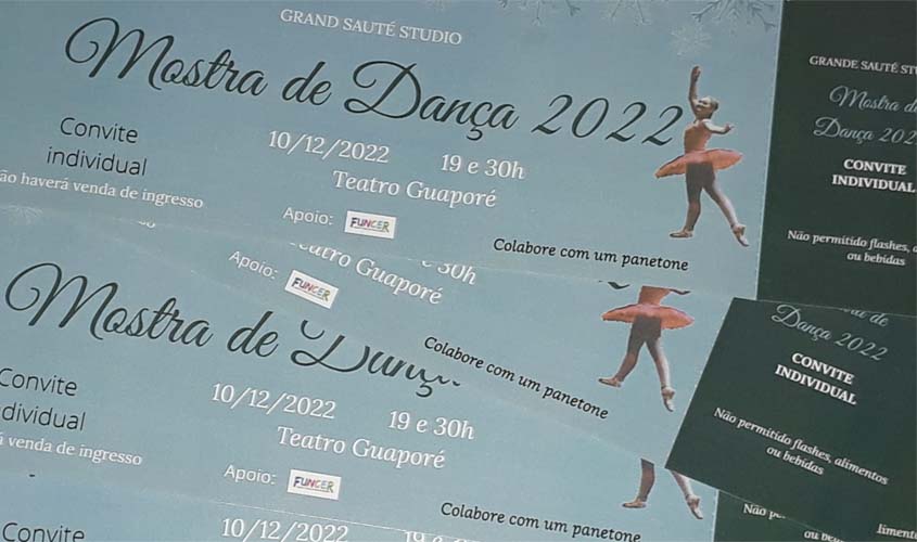 Grand Sauté Studio realiza apresentação no Teatro Guaporé, em Porto Velho