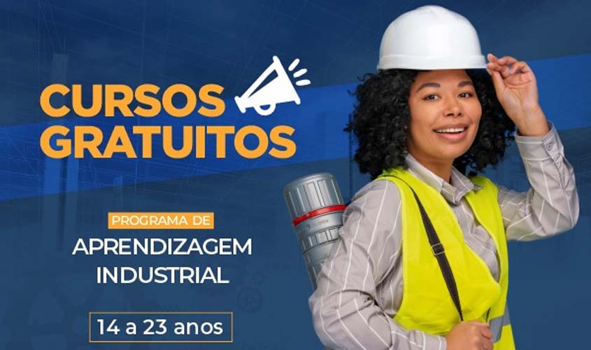 SENAI-RO abre inscrições de seus cursos gratuitos para a comunidade