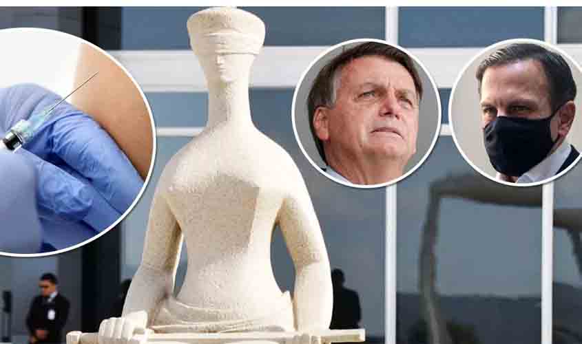 STF proíbe Bolsonaro de requisitar insumos da vacina comprados por Doria